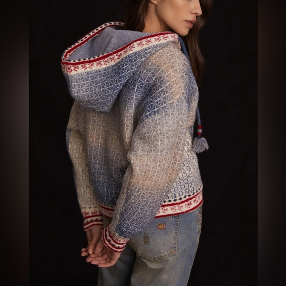 Anthropologie Pilcro Abstract Hoodie - Picture 3 of 7